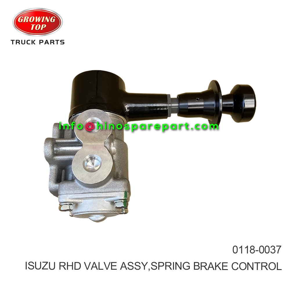 ISUZU RHD DECA360 MITSUBISHI BUS  MP518 MS715 VALVE ASSY,SPRING BRAKE CONTROL  0118-0037