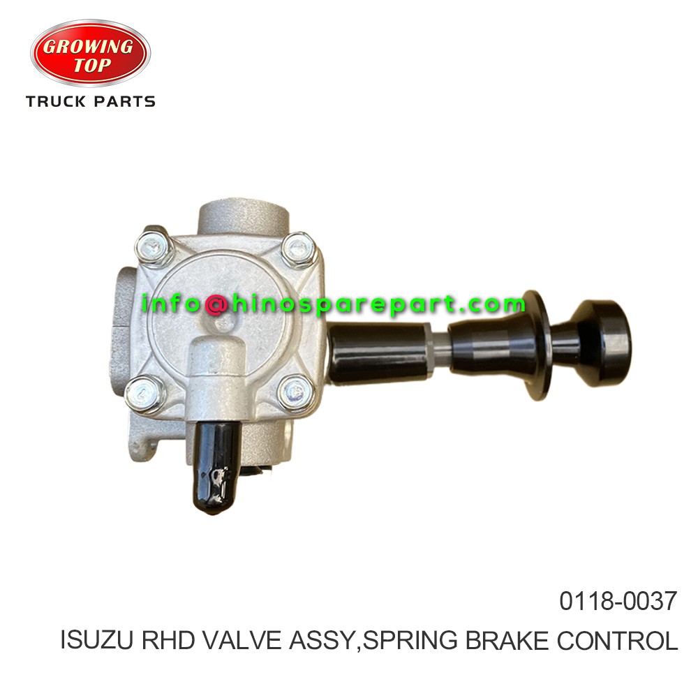 ISUZU RHD DECA360 MITSUBISHI BUS  MP518 MS715 VALVE ASSY,SPRING BRAKE CONTROL  0118-0037