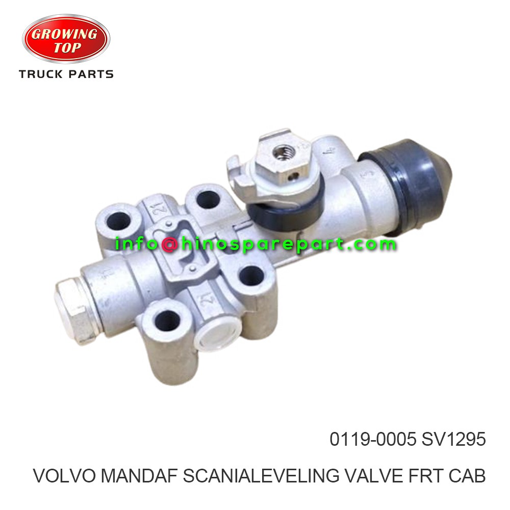 VOLVO MAN DAF SCANIA LEVELING VALVE FRT CAB 0119-0005