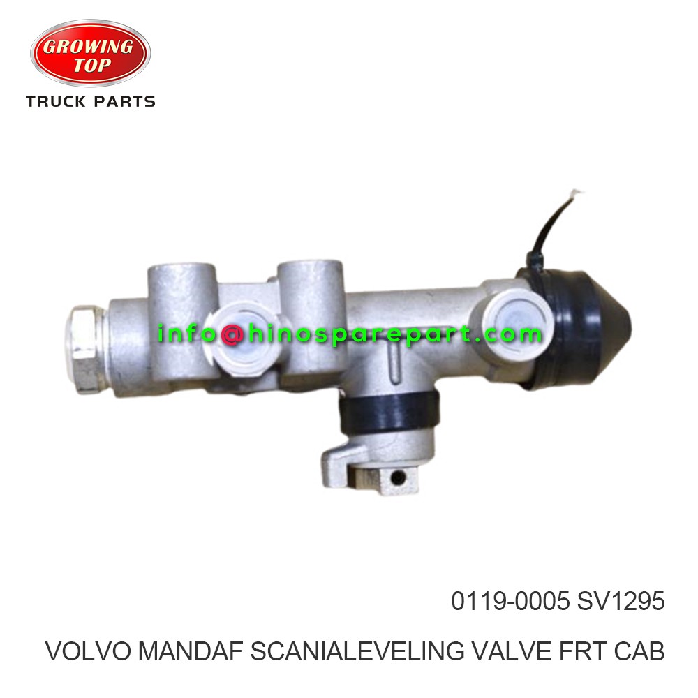 VOLVO MAN DAF SCANIA LEVELING VALVE FRT CAB 0119-0005