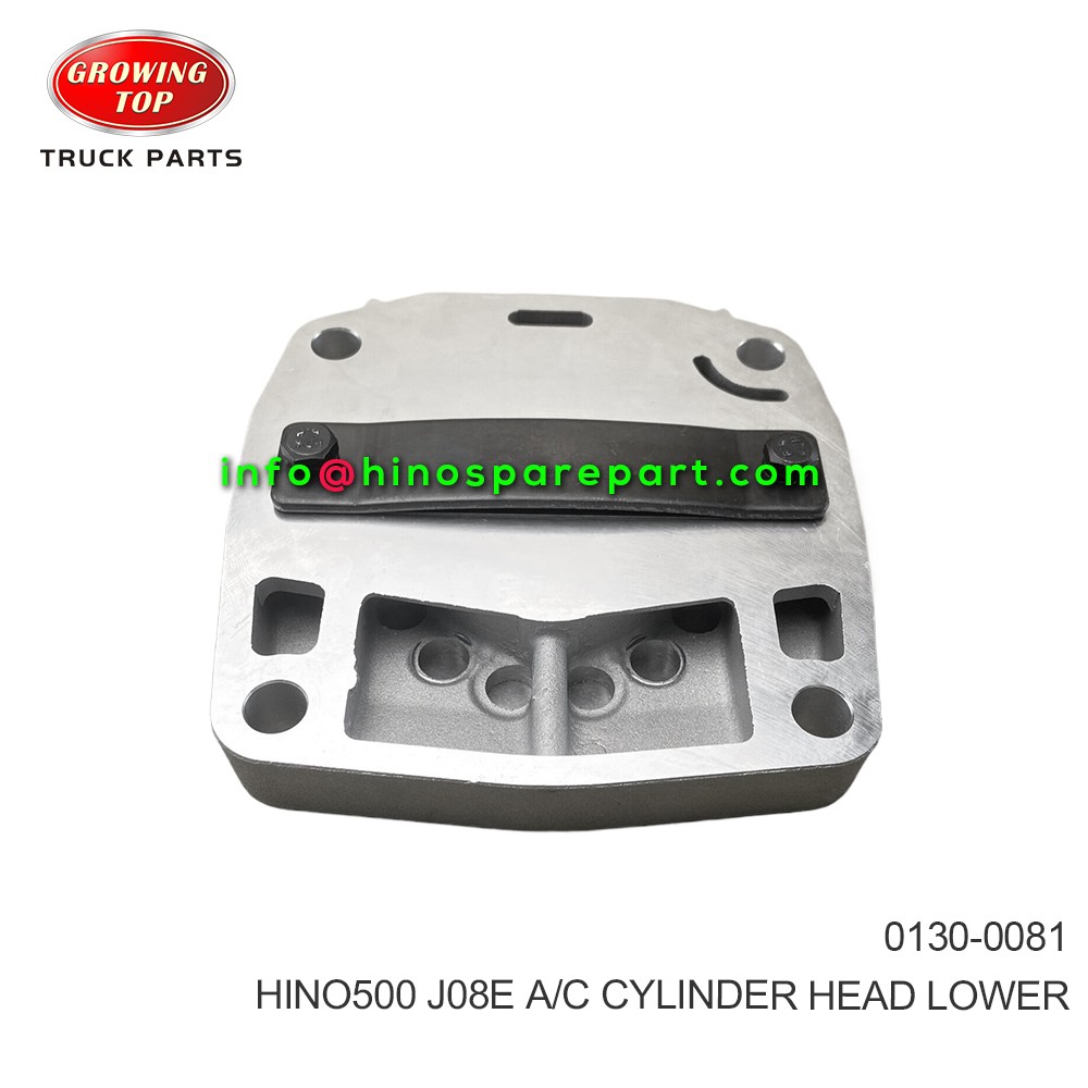 HINO500 J08E A/C CYLINDER HEAD LOWER 0130-0081