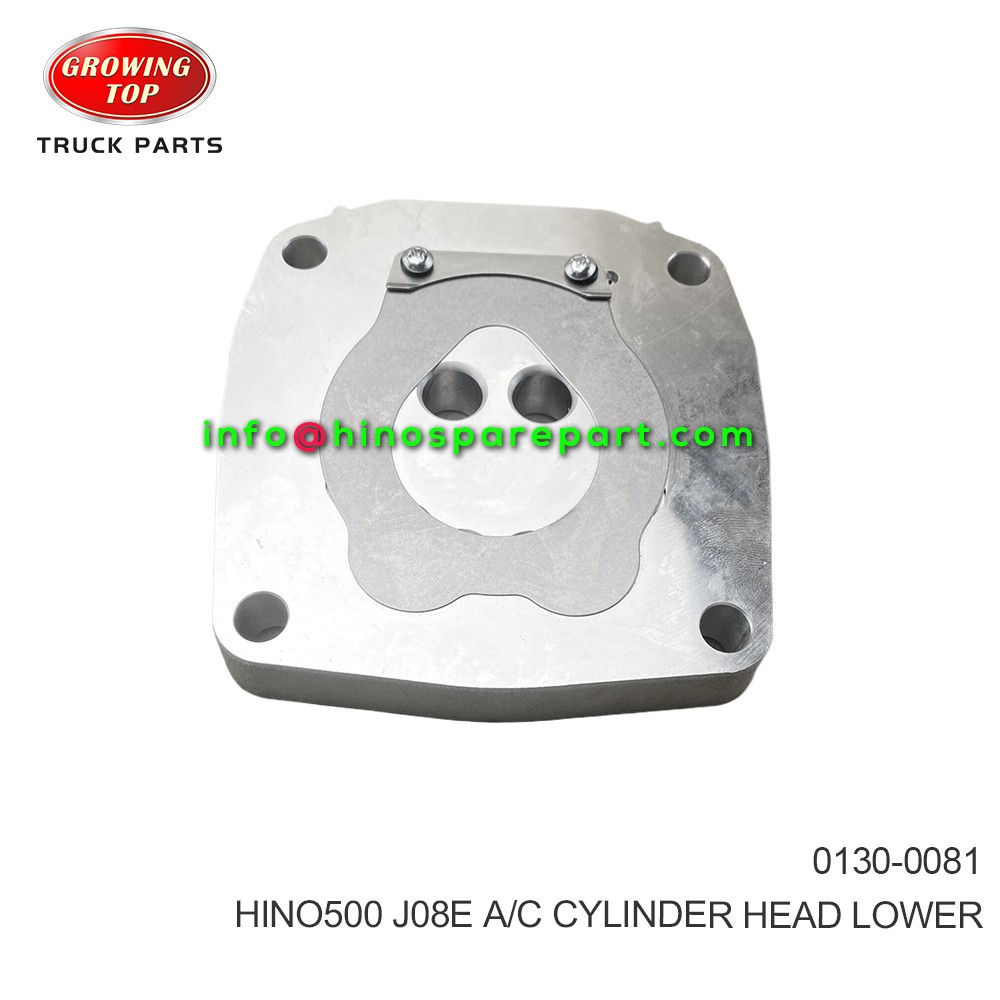 HINO500 J08E A/C CYLINDER HEAD LOWER 0130-0081