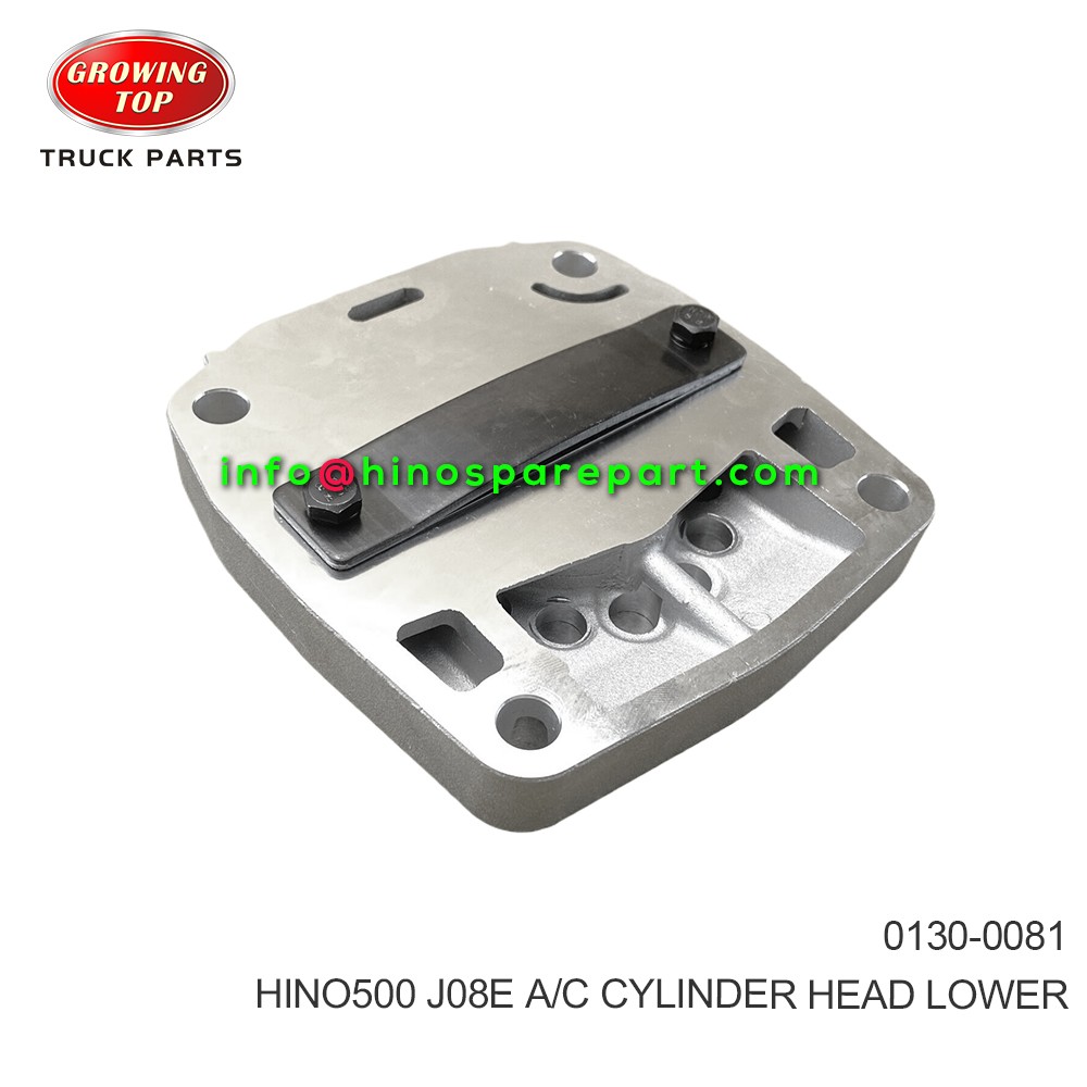 HINO500 J08E A/C CYLINDER HEAD LOWER 0130-0081