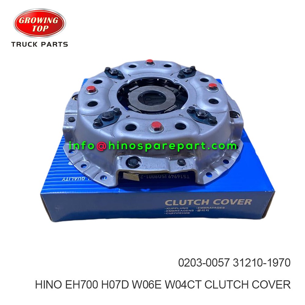 HINO EH700 H07D W06E W04CT CLUTCH COVER 0203-0057