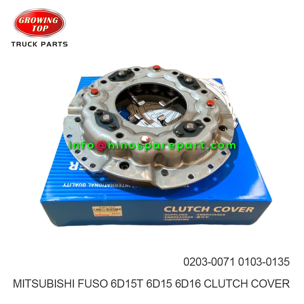 MITSUBISHI FUSO 6D15T/15 6D16/17 CLUTCH COVER 0203-0071