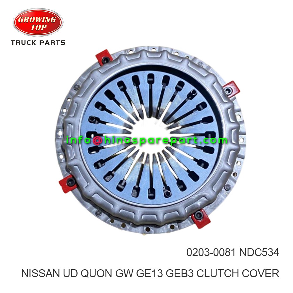 NISSAN/UD QUON GW GE13 GEB3 RF8 CLUTCH COVER 0203-0081