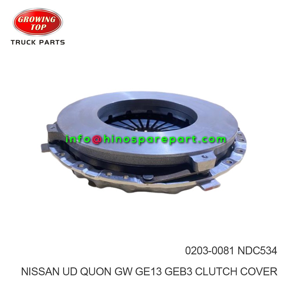 NISSAN/UD QUON GW GE13 GEB3 RF8 CLUTCH COVER 0203-0081