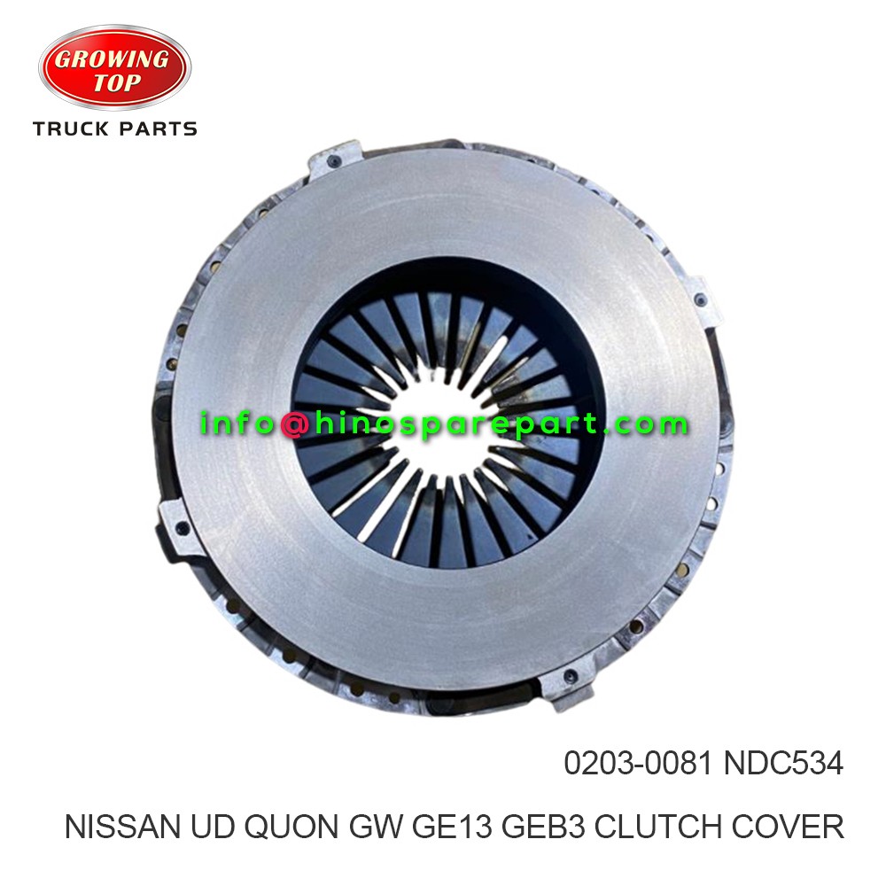 NISSAN/UD QUON GW GE13 GEB3 RF8 CLUTCH COVER 0203-0081