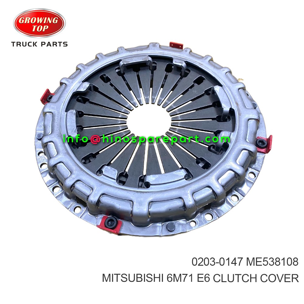 MITSUBISHI 6M71 E6  CLUTCH COVER  0203-0147