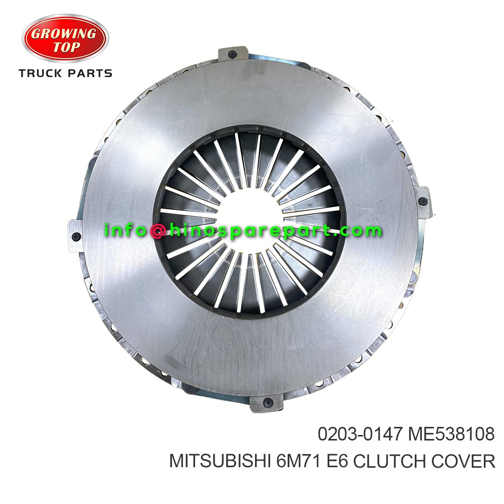 MITSUBISHI 6M71 E6  CLUTCH COVER  0203-0147