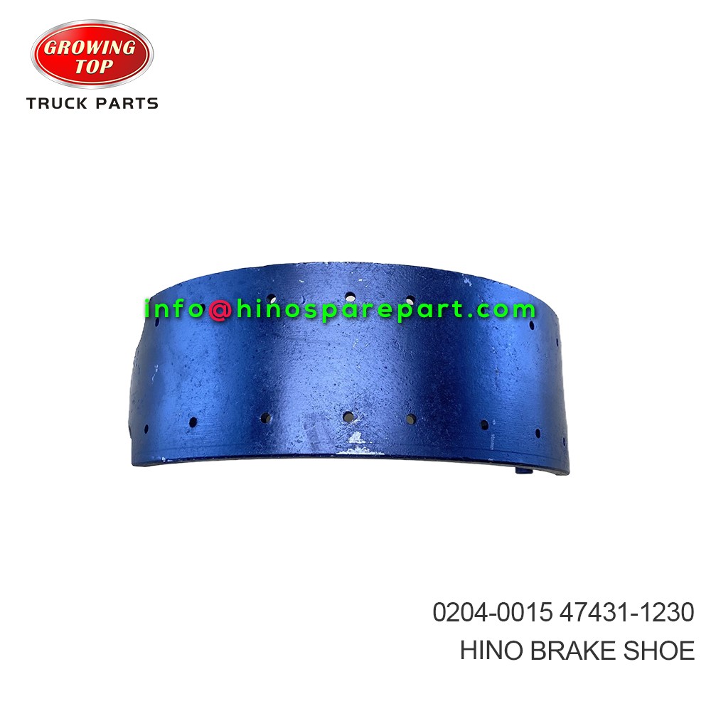 HINO BRAKE SHOE 0204-0015