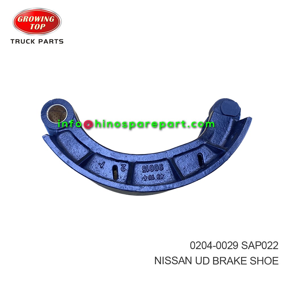 NISSAN UD BRAKE SHOE 0204-0029