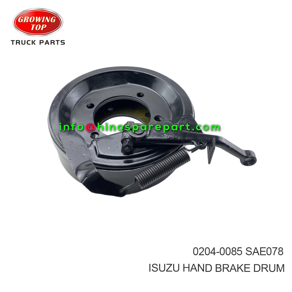 ISUZU HAND BRAKE DRUM  0204-0085