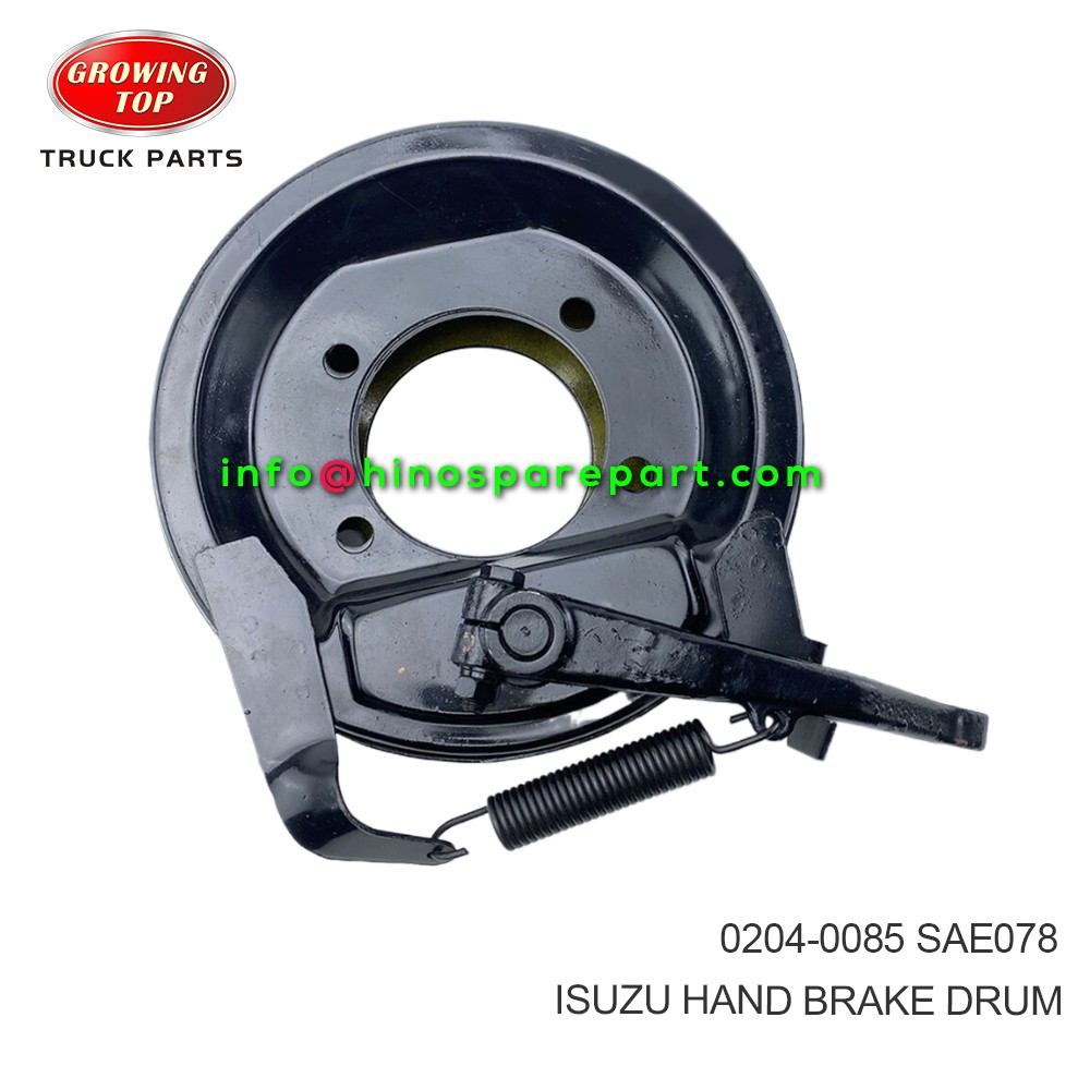 ISUZU HAND BRAKE DRUM  0204-0085