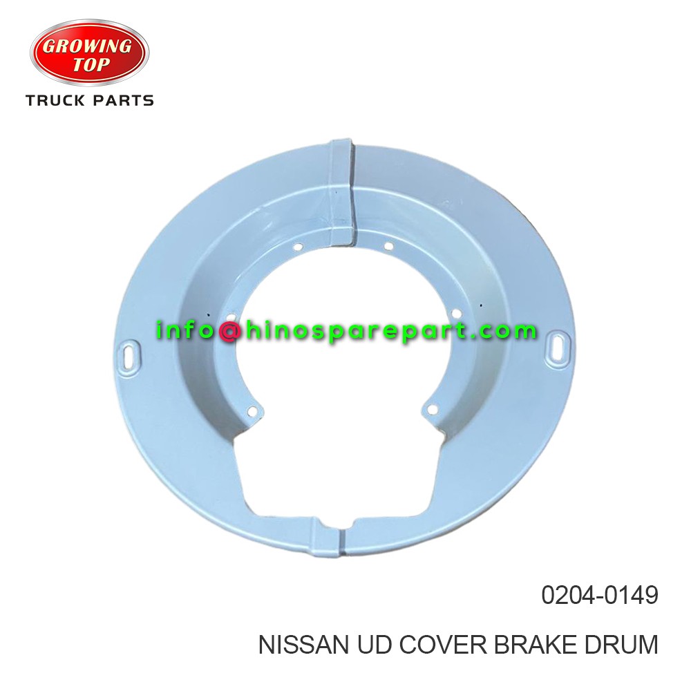 NISSAN UD COVER BRAKE DRUM 0204-0149