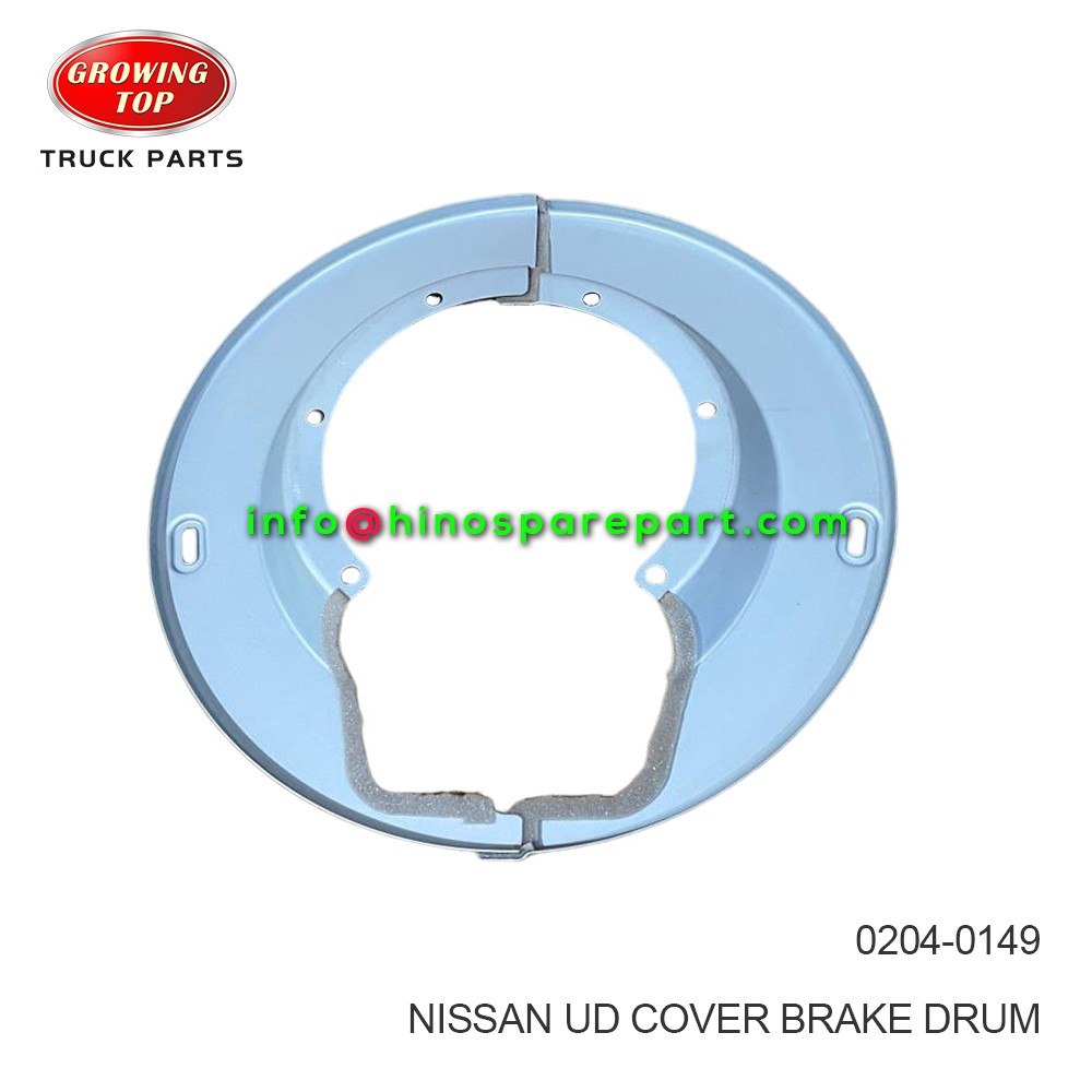 NISSAN UD COVER BRAKE DRUM 0204-0149