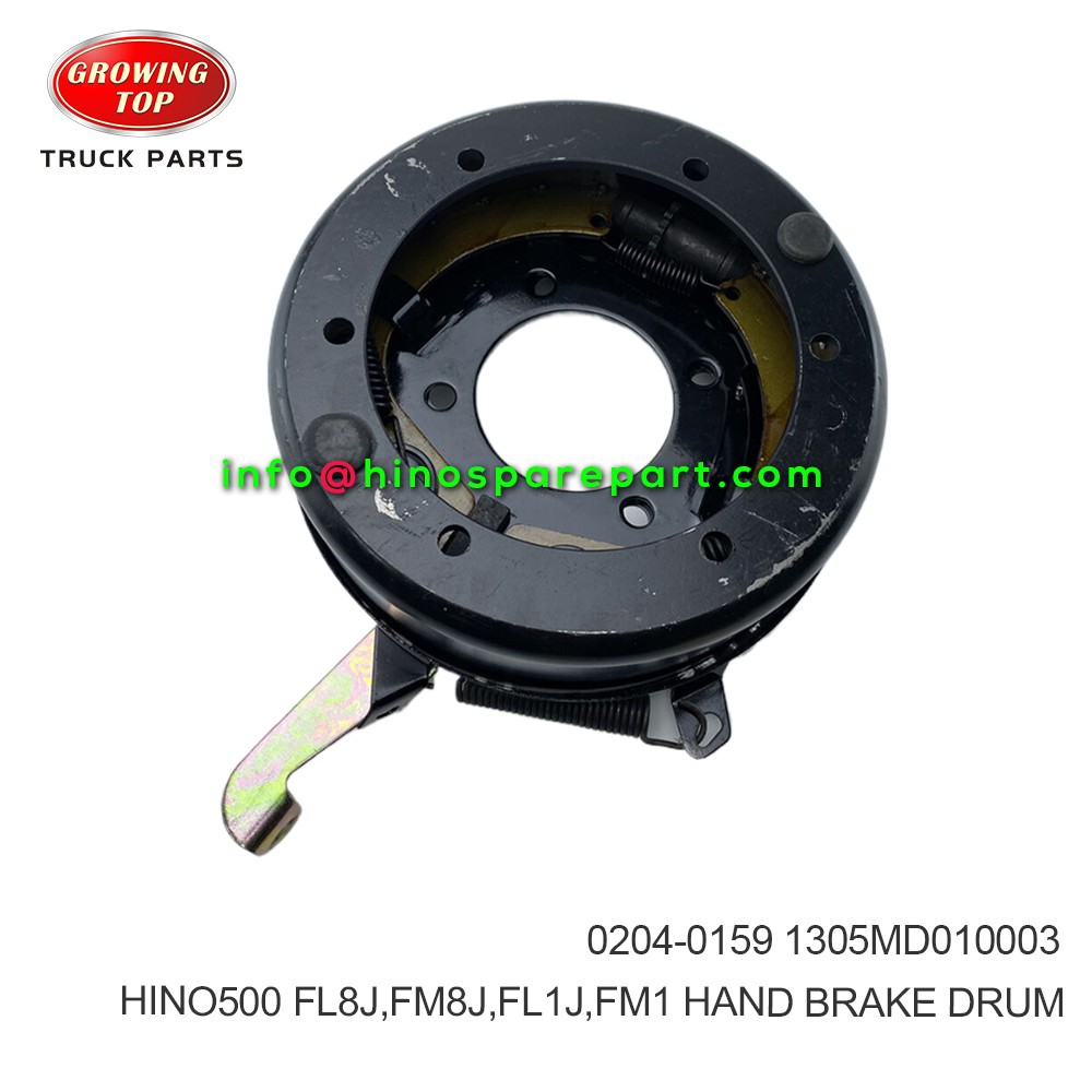 HINO500 FL8J FM8J FL1J FM1  HAND BRAKE DRUM  0204-0159