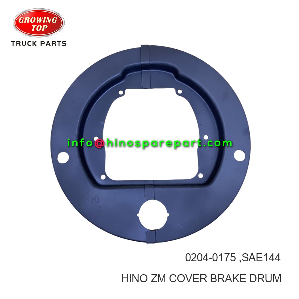 HINO ZM COVER BRAKE DRUM 0204-0175