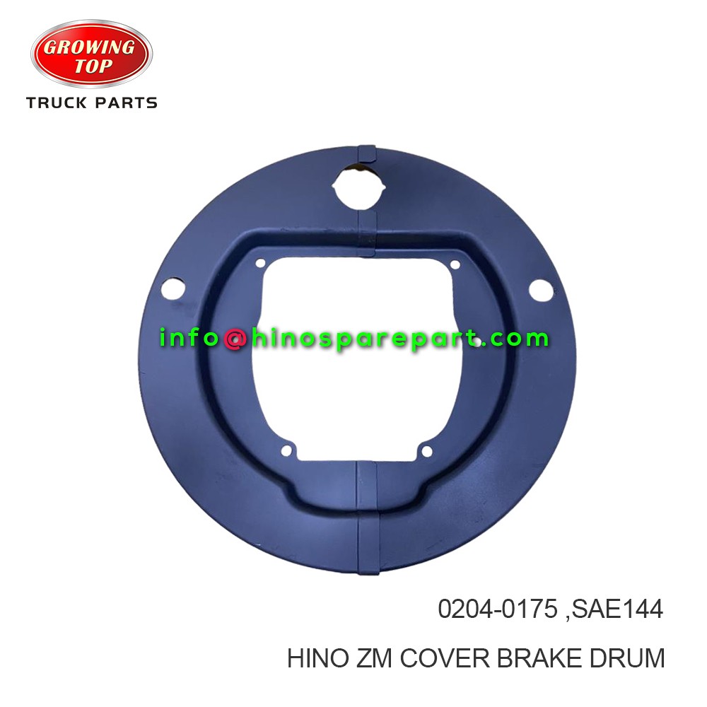 HINO ZM COVER BRAKE DRUM 0204-0175