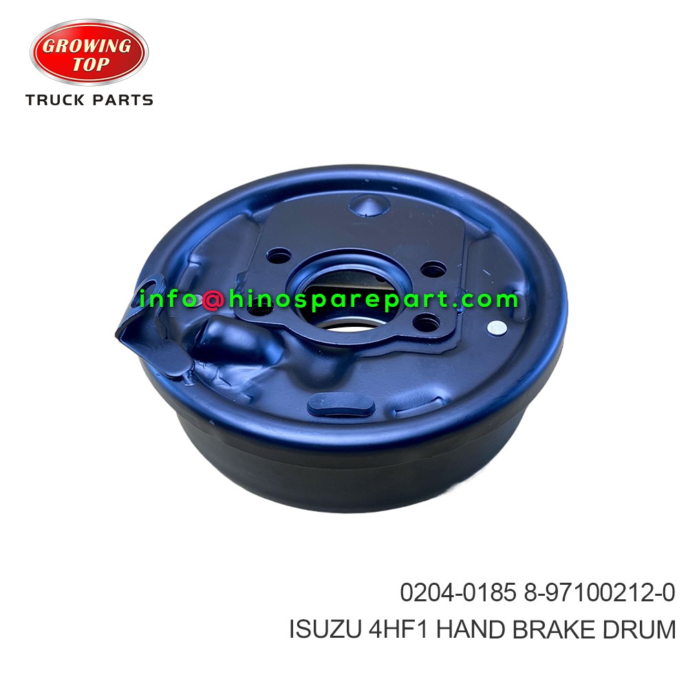 ISUZU 4HF1  HAND BRAKE DRUM  0204-0185