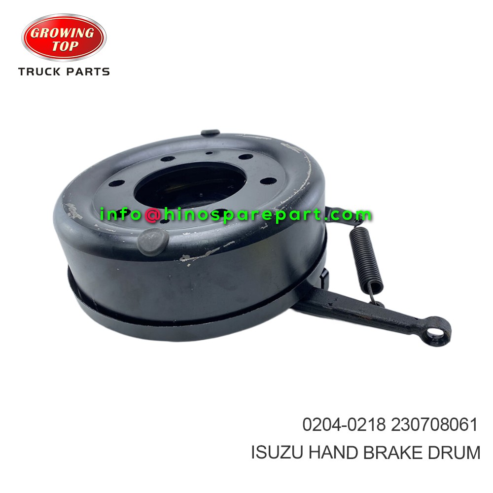 ISUZU HAND BRAKE DRUM  0204-0218