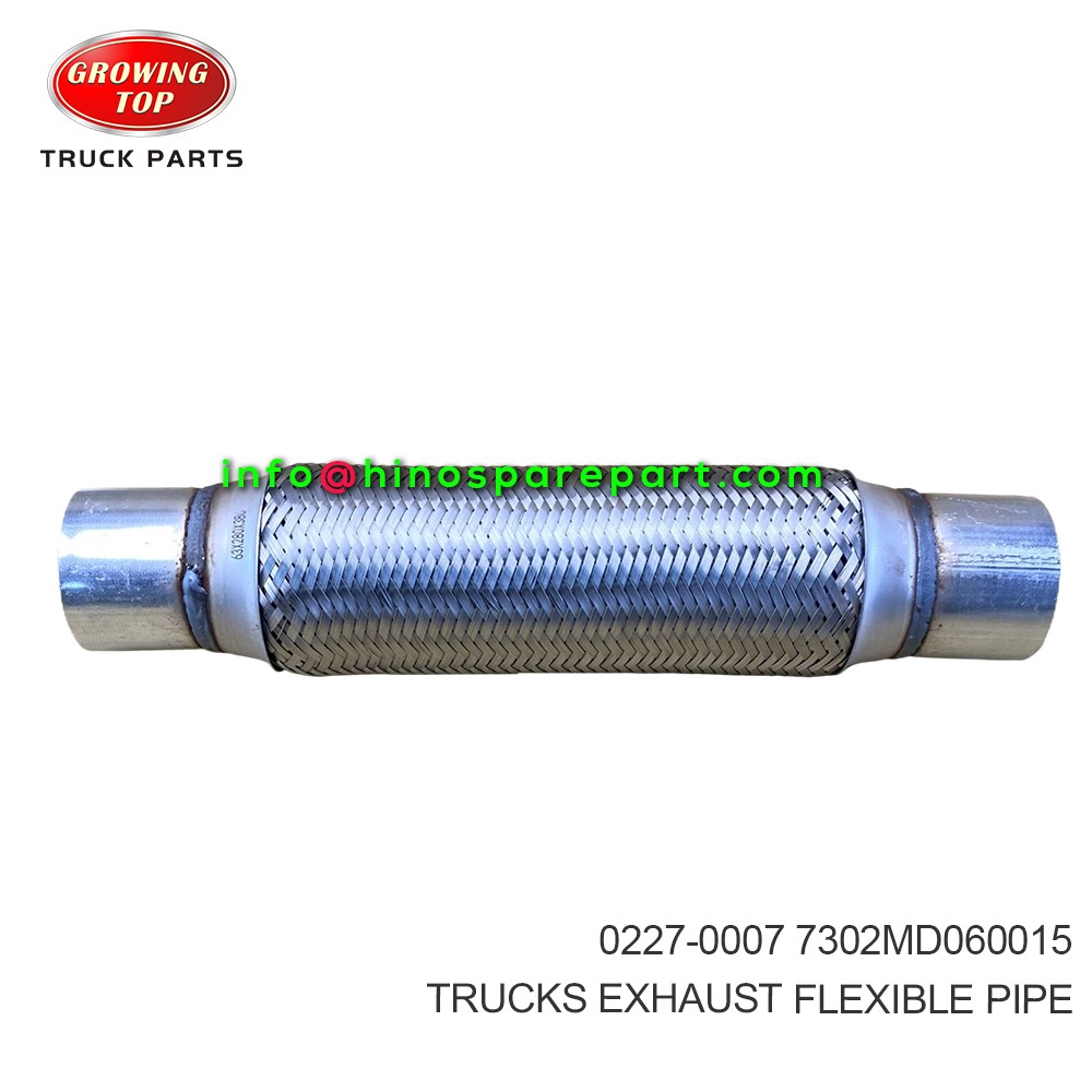 TRUCKS EXHAUST FLEXIBLE PIPE 0227-0007