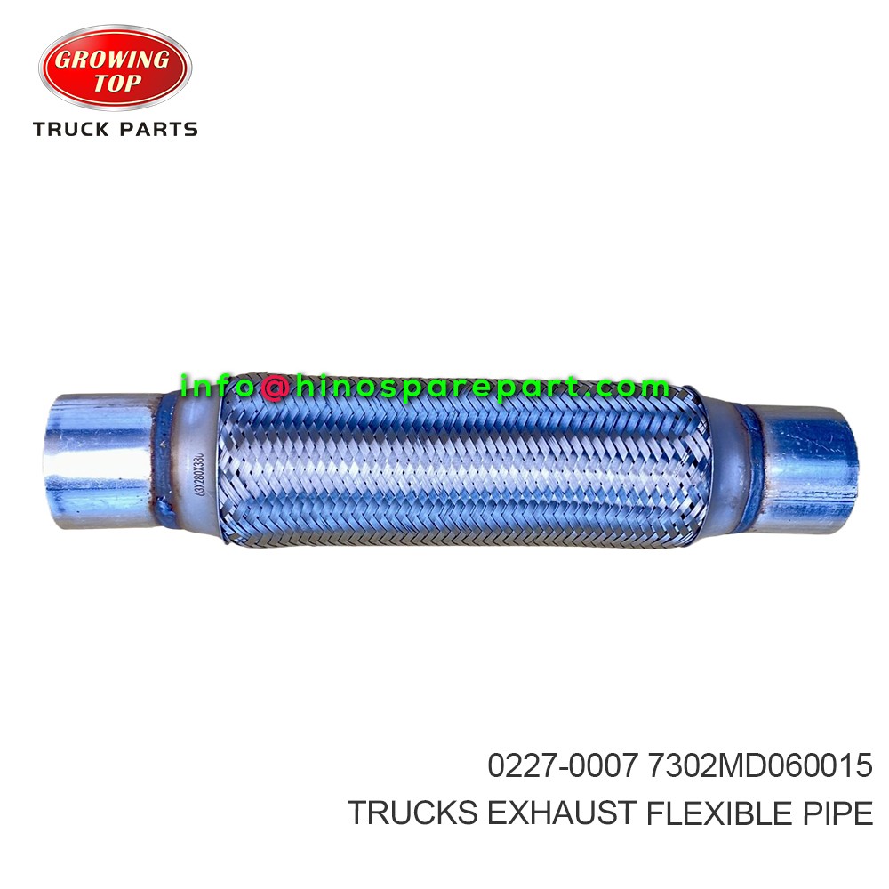 TRUCKS EXHAUST FLEXIBLE PIPE 0227-0007