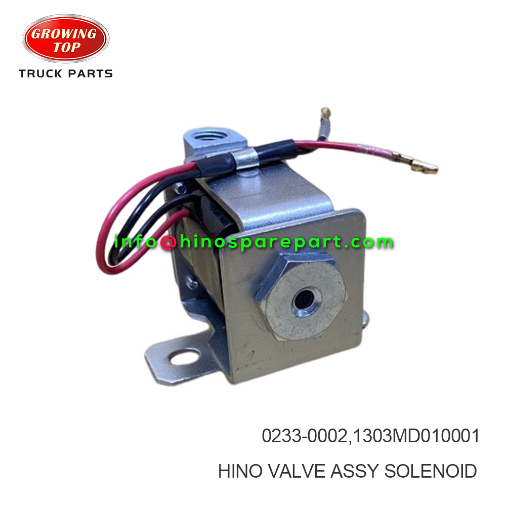 HINO VALVE ASSY,SOLENOID 0233-0002