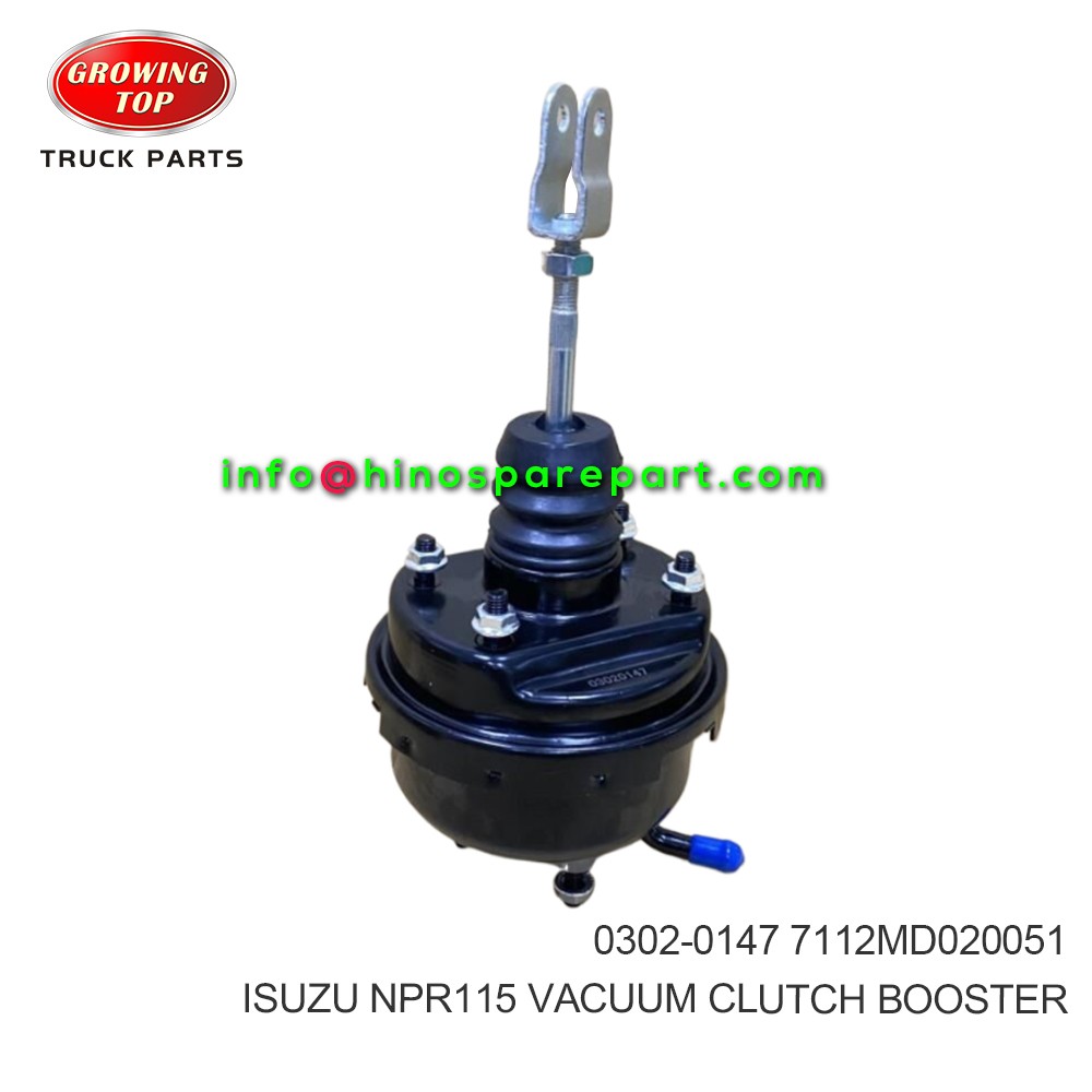 ISUZU NPR115 VACUUM CLUTCH BOOSTER 0302-0147