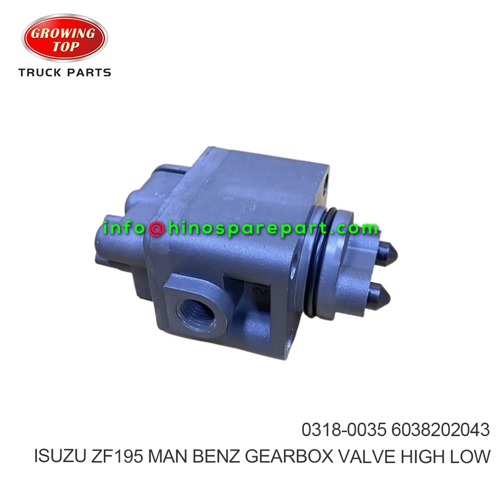 ISUZU ZF195 DAF VOLVO  MAN BENZ GEARBOX VALVE HIGH LOW 0318-0035