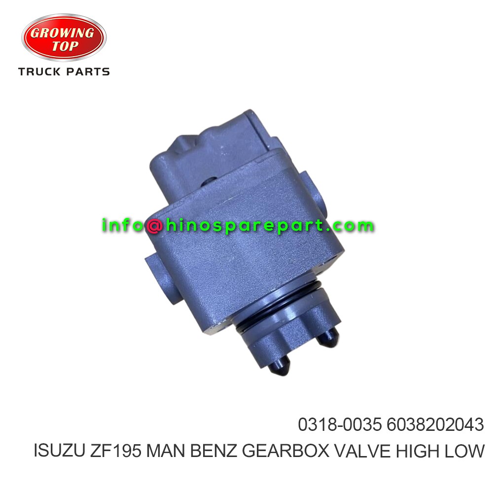 ISUZU ZF195 DAF VOLVO  MAN BENZ GEARBOX VALVE HIGH LOW 0318-0035