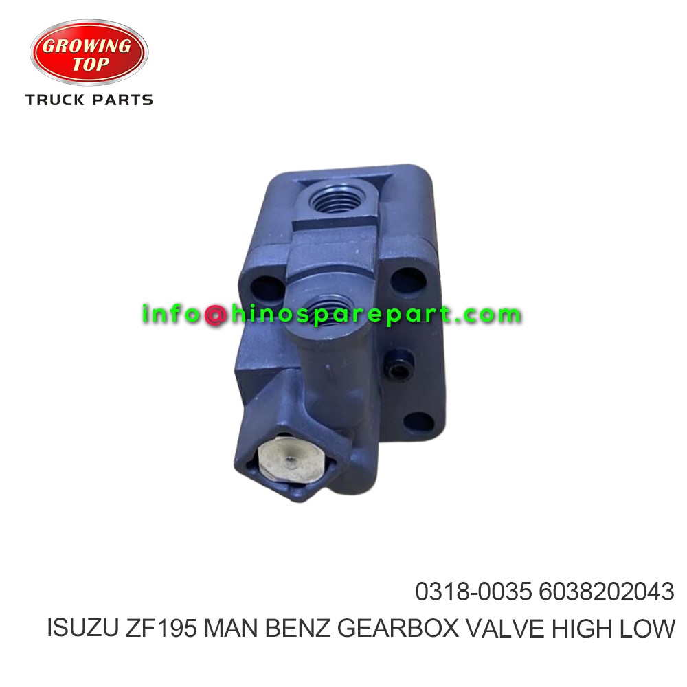 ISUZU ZF195 DAF VOLVO  MAN BENZ GEARBOX VALVE HIGH LOW 0318-0035