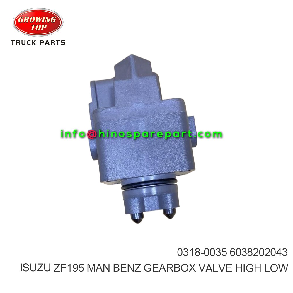 ISUZU ZF195 DAF VOLVO  MAN BENZ GEARBOX VALVE HIGH LOW 0318-0035