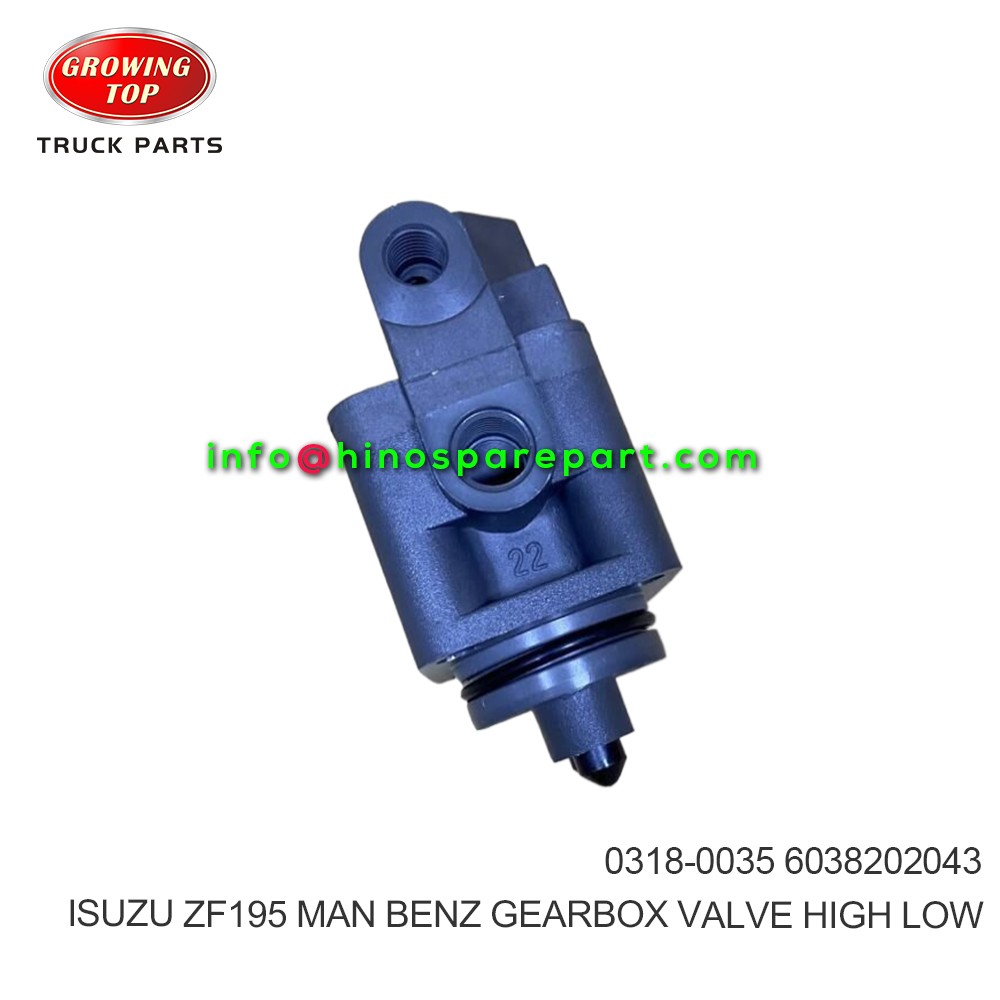 ISUZU ZF195 DAF VOLVO  MAN BENZ GEARBOX VALVE HIGH LOW 0318-0035