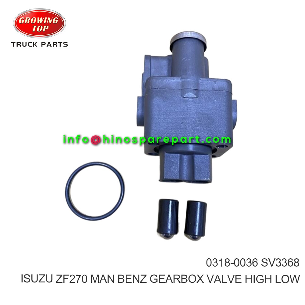 ISUZU ZF270 DAF VOLVO  MAN BENZ HINO GEARBOX VALVE HIGH LOW 0318-0036