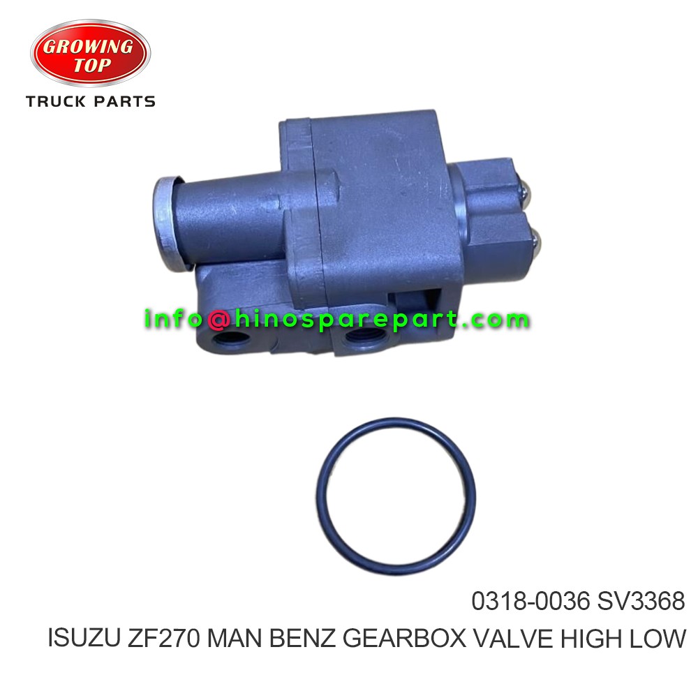 ISUZU ZF270 DAF VOLVO  MAN BENZ HINO GEARBOX VALVE HIGH LOW 0318-0036