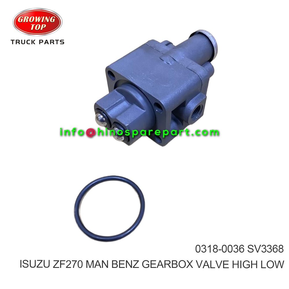 ISUZU ZF270 DAF VOLVO  MAN BENZ HINO GEARBOX VALVE HIGH LOW 0318-0036