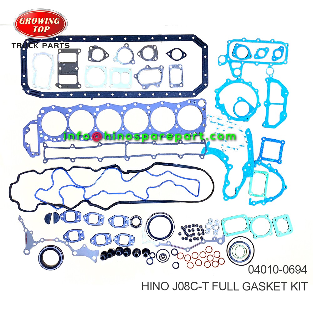 HINO J08C-T FULL GASKET KIT 04010-0694