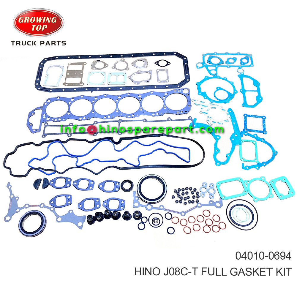 HINO J08C-T FULL GASKET KIT 04010-0694