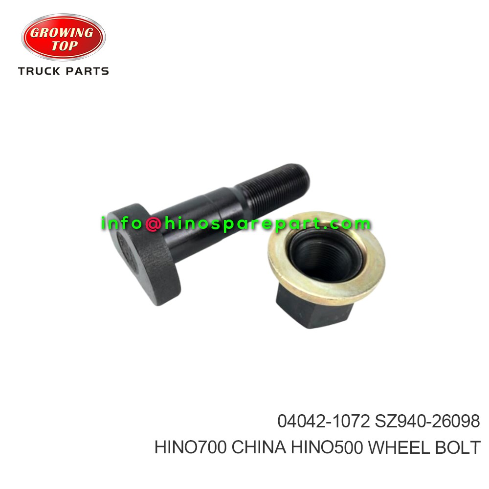 HINO700 CHINA HINO500 WHEEL BOLT 04042-1072