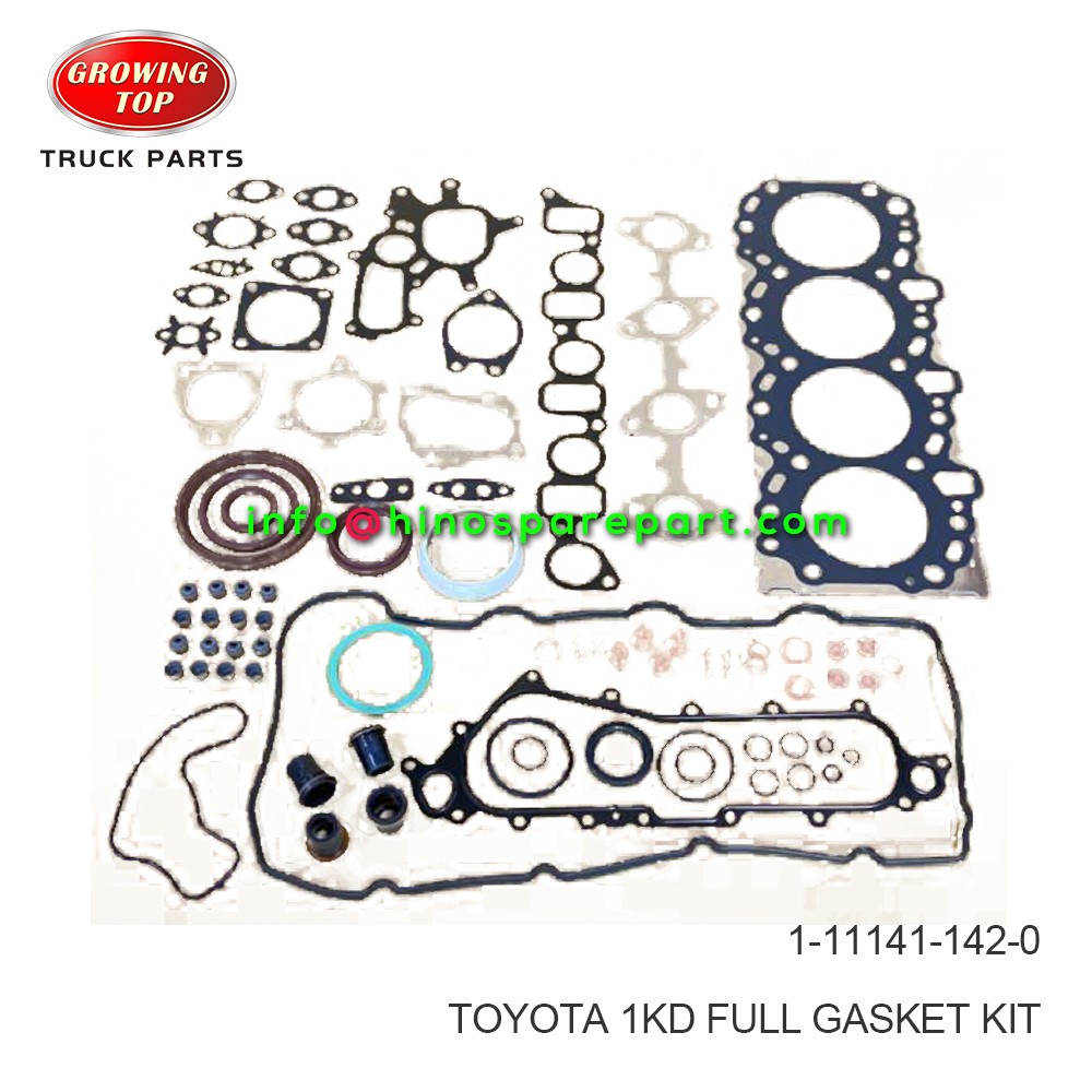 TOYOTA 1KD FULL GASKET KIT 04111-30050-T