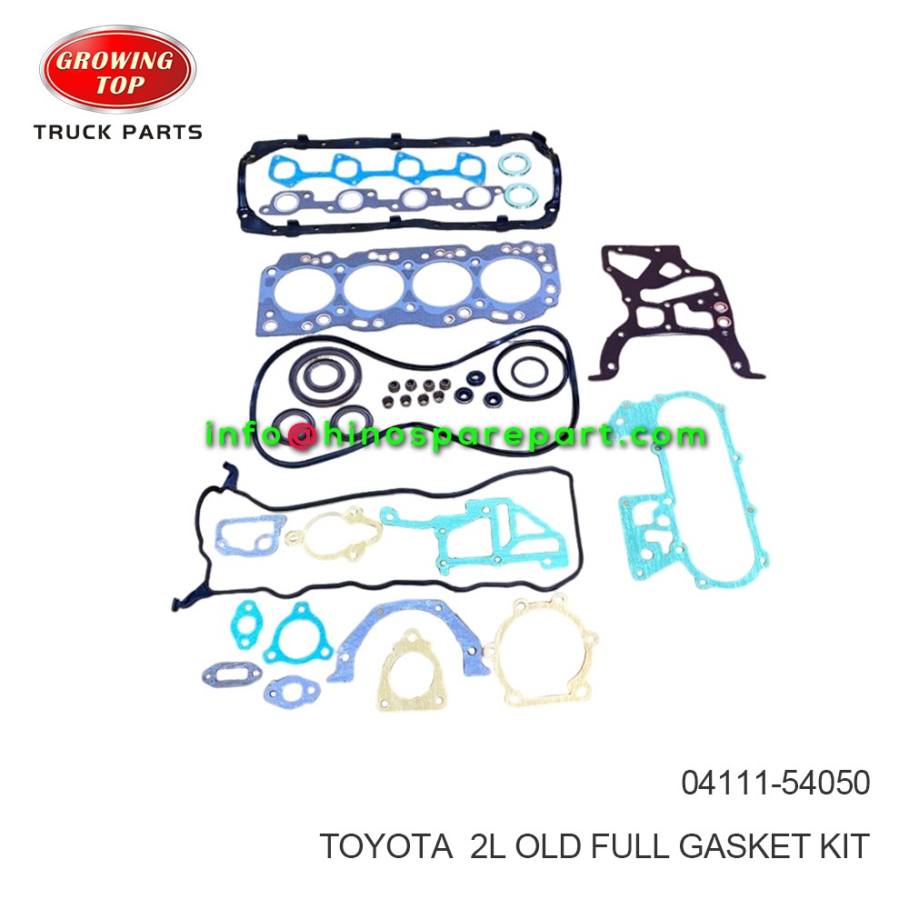 TOYOTA 2L OLD FULL GASKET KIT 04111-54050