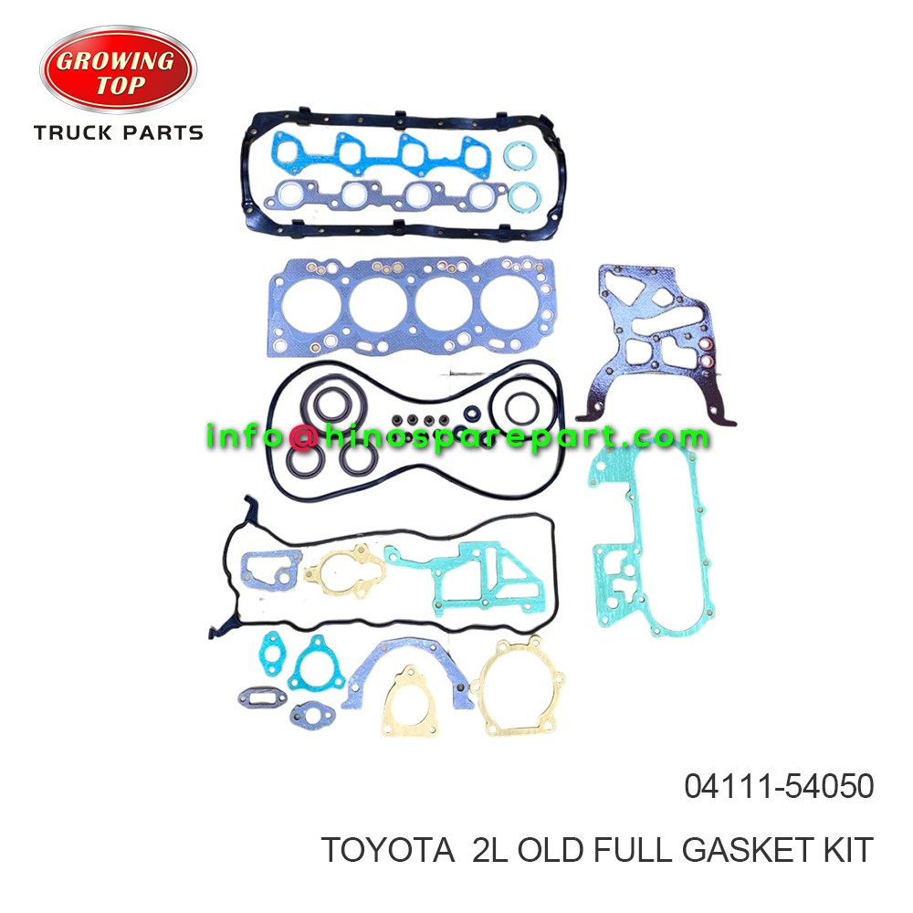 TOYOTA 2L OLD FULL GASKET KIT 04111-54050