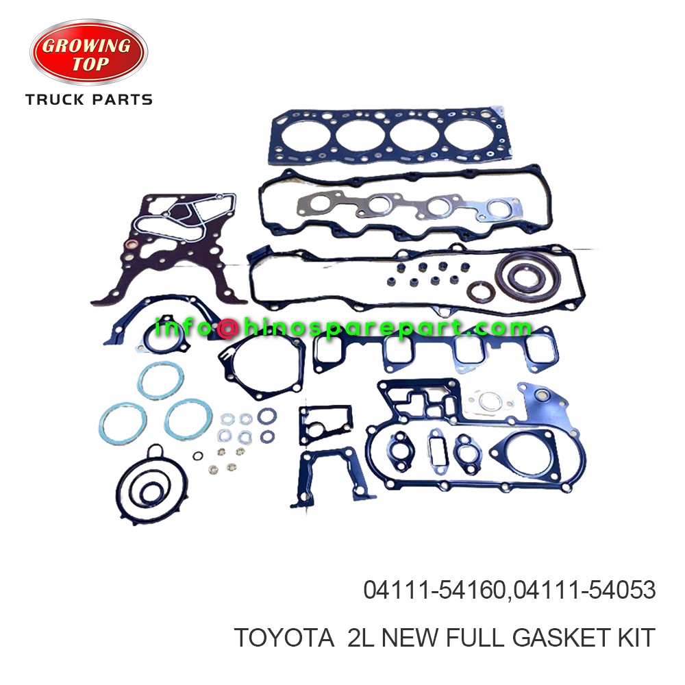 TOYOTA 2L NEW FULL GASKET KIT 04111-54160 