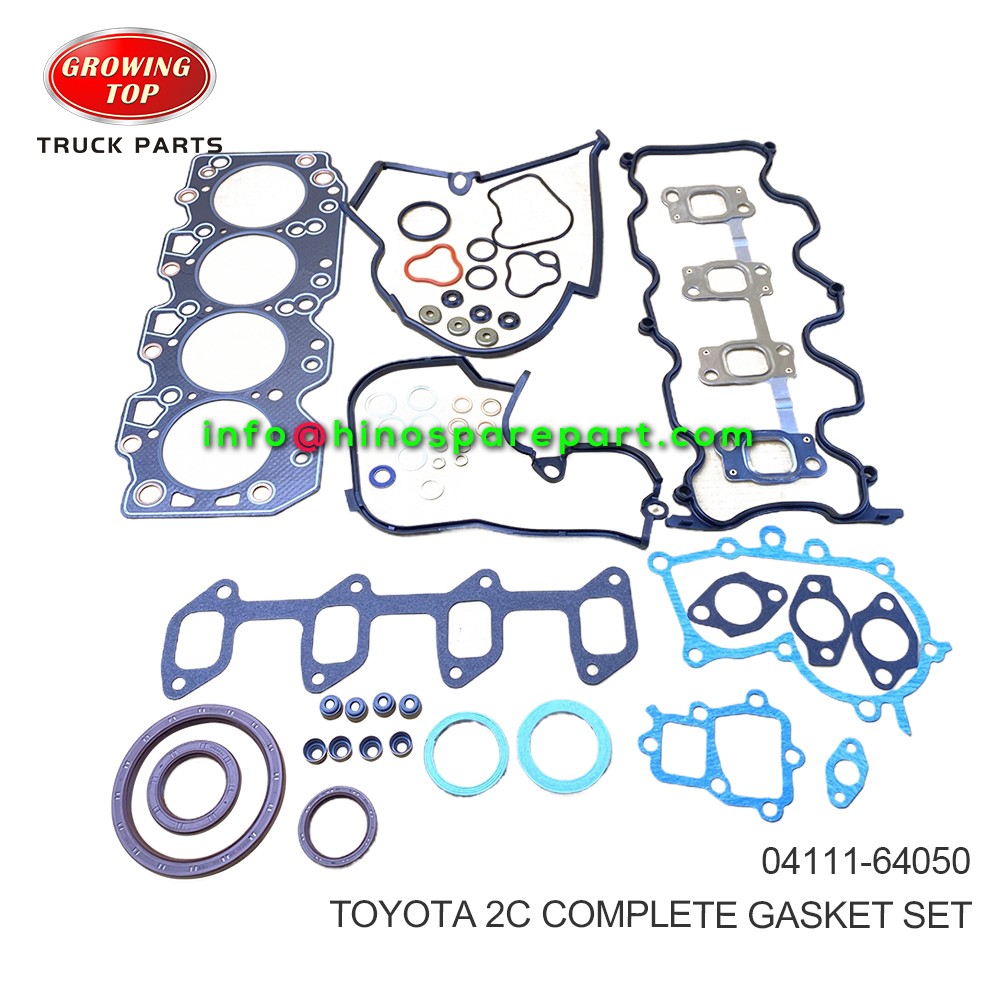 TOYOTA  2C COMPLETE GASKET SET  04111-64050