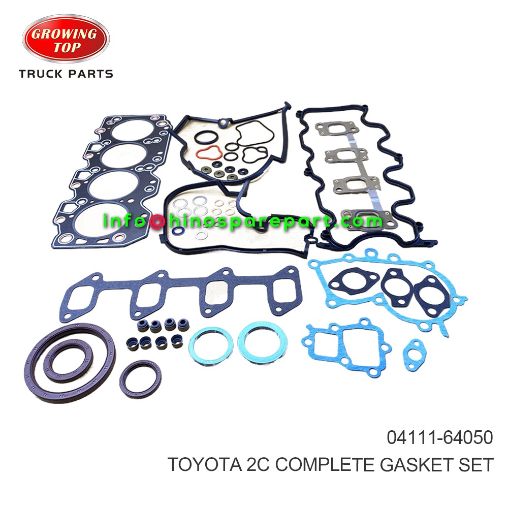 TOYOTA  2C COMPLETE GASKET SET  04111-64050