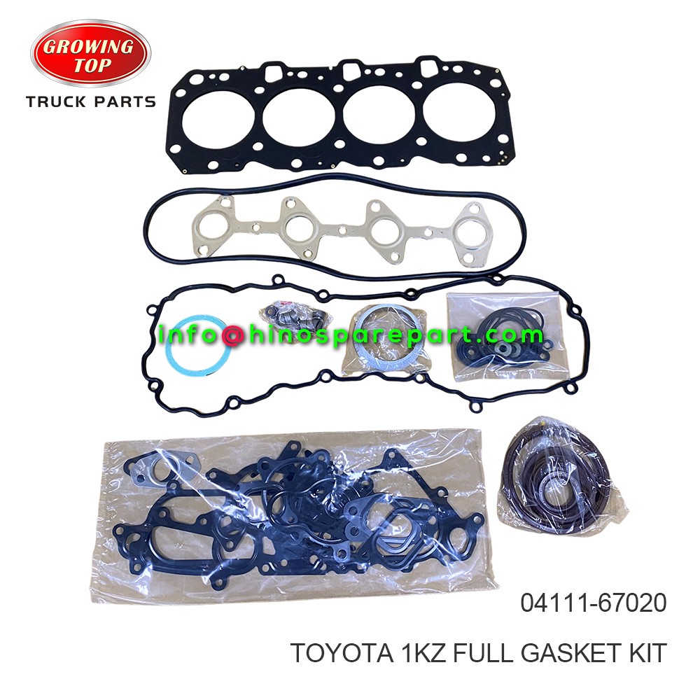 TOYOTA 1KZ FULL GASKET KIT 04111-67020