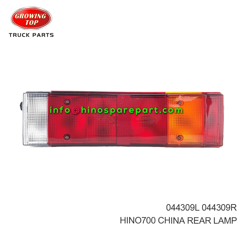 HINO700 CHINA  REAR LAMP  044309L  044309R