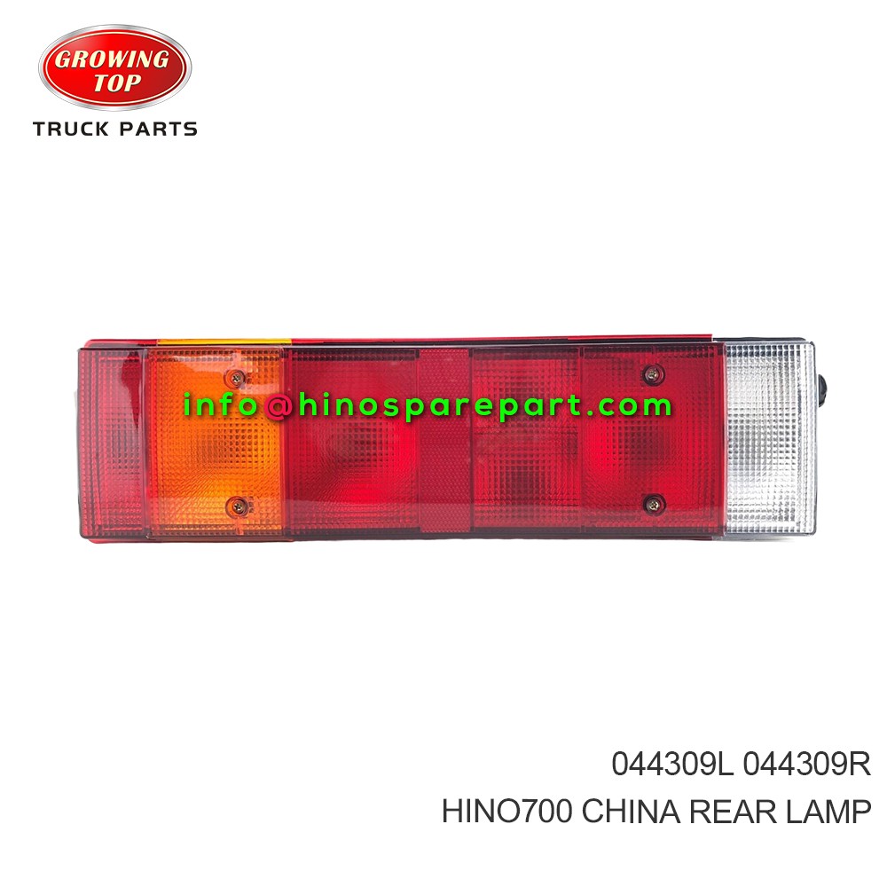 HINO700 CHINA  REAR LAMP  044309L  044309R