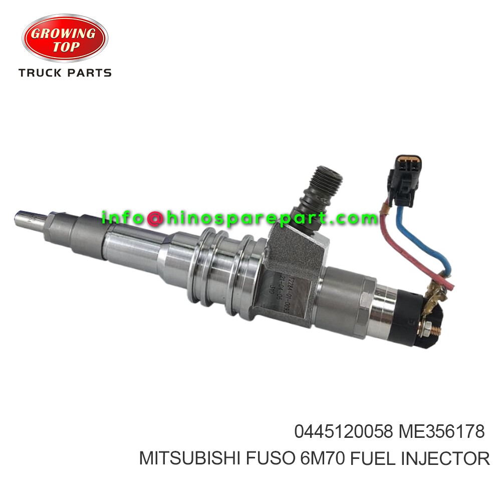 MITSUBISHI FUSO 6M70 FUEL INJECTOR 0445120058